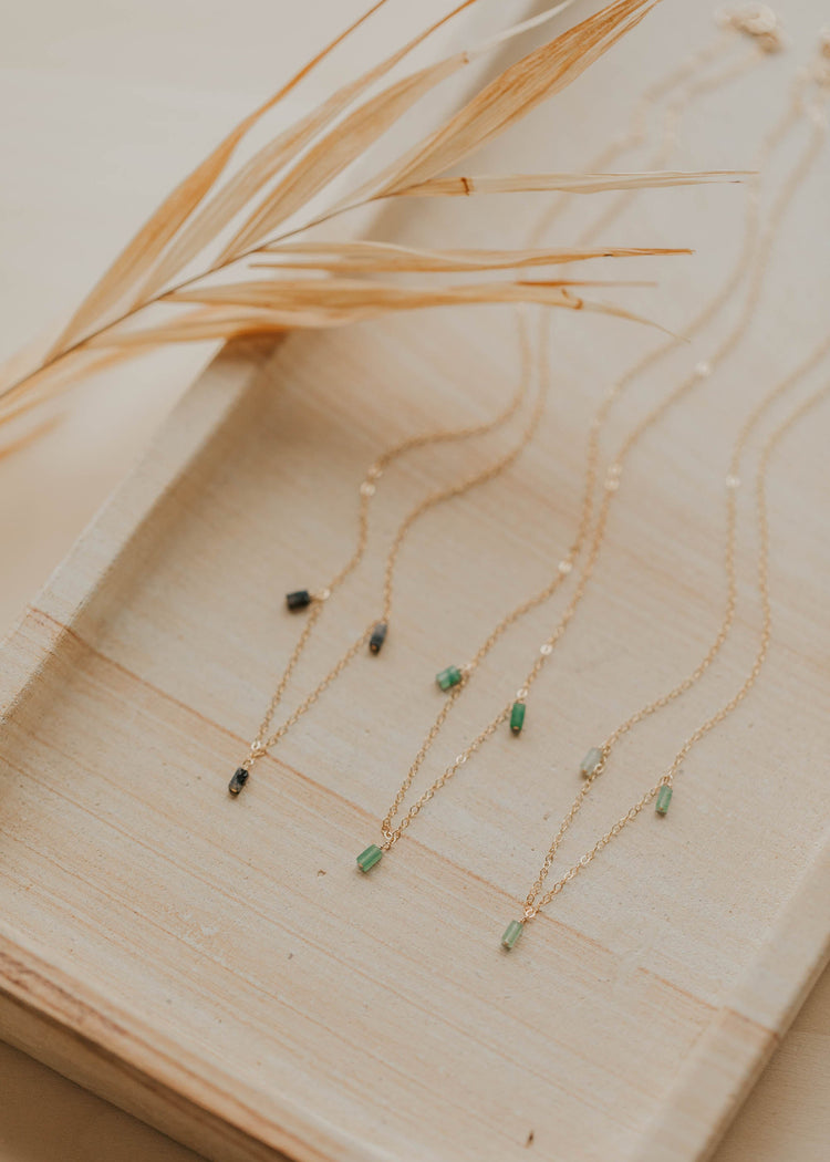 Moss Gemma Trio Necklace