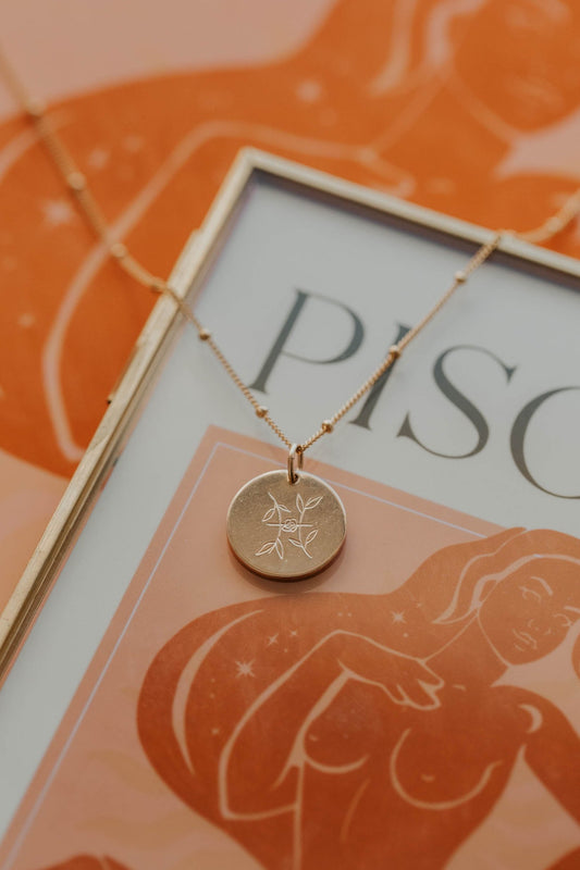 Pisces In Bloom Necklace