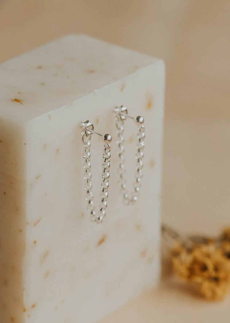 annex studs by hello adorn in sterling silver