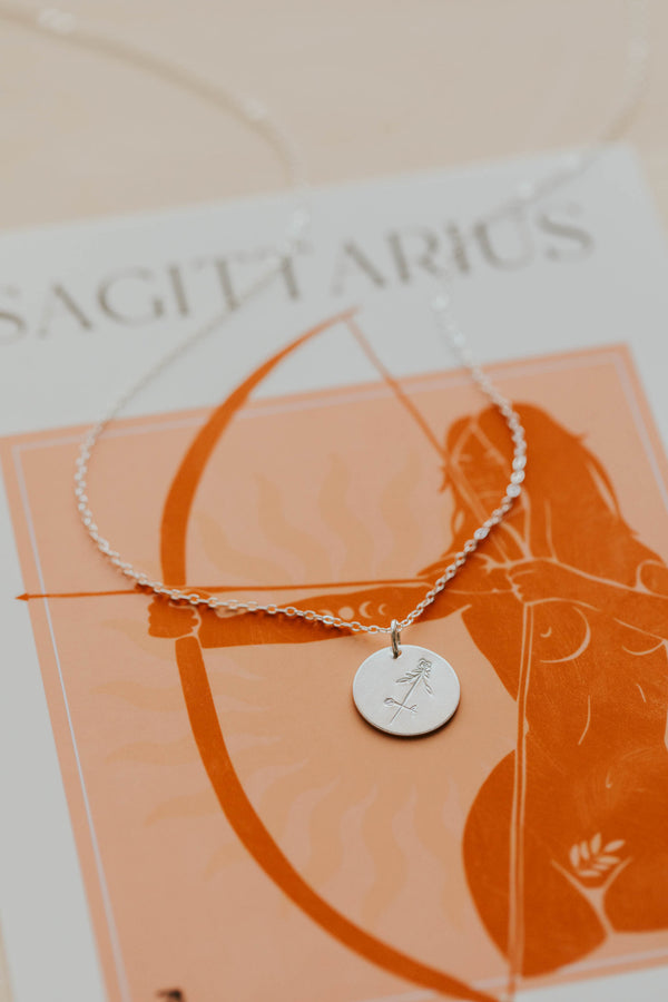 Sagittarius In Bloom Necklace